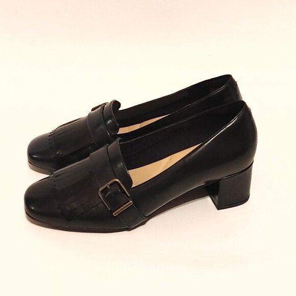 Clarks Artisan Woman's Tealia Maye Loafer Size 6 NEW Black Leather - Picture 4 of 6